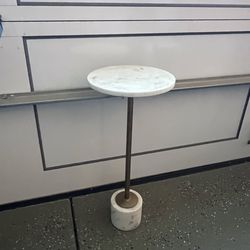 Marble Top Side Table