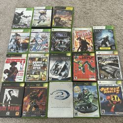 Original OG Xbox and Xbox 360 games