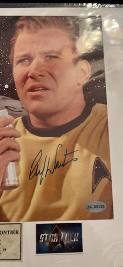 William Shatner autograph w/ COA