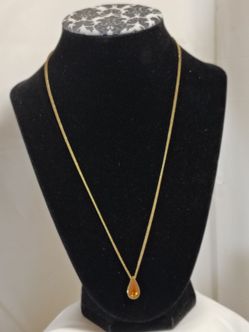 Vintage Avon birthstone Teardrop