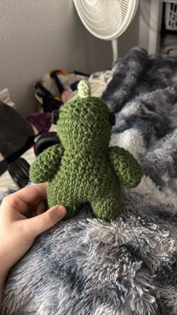 crochet dinosaur