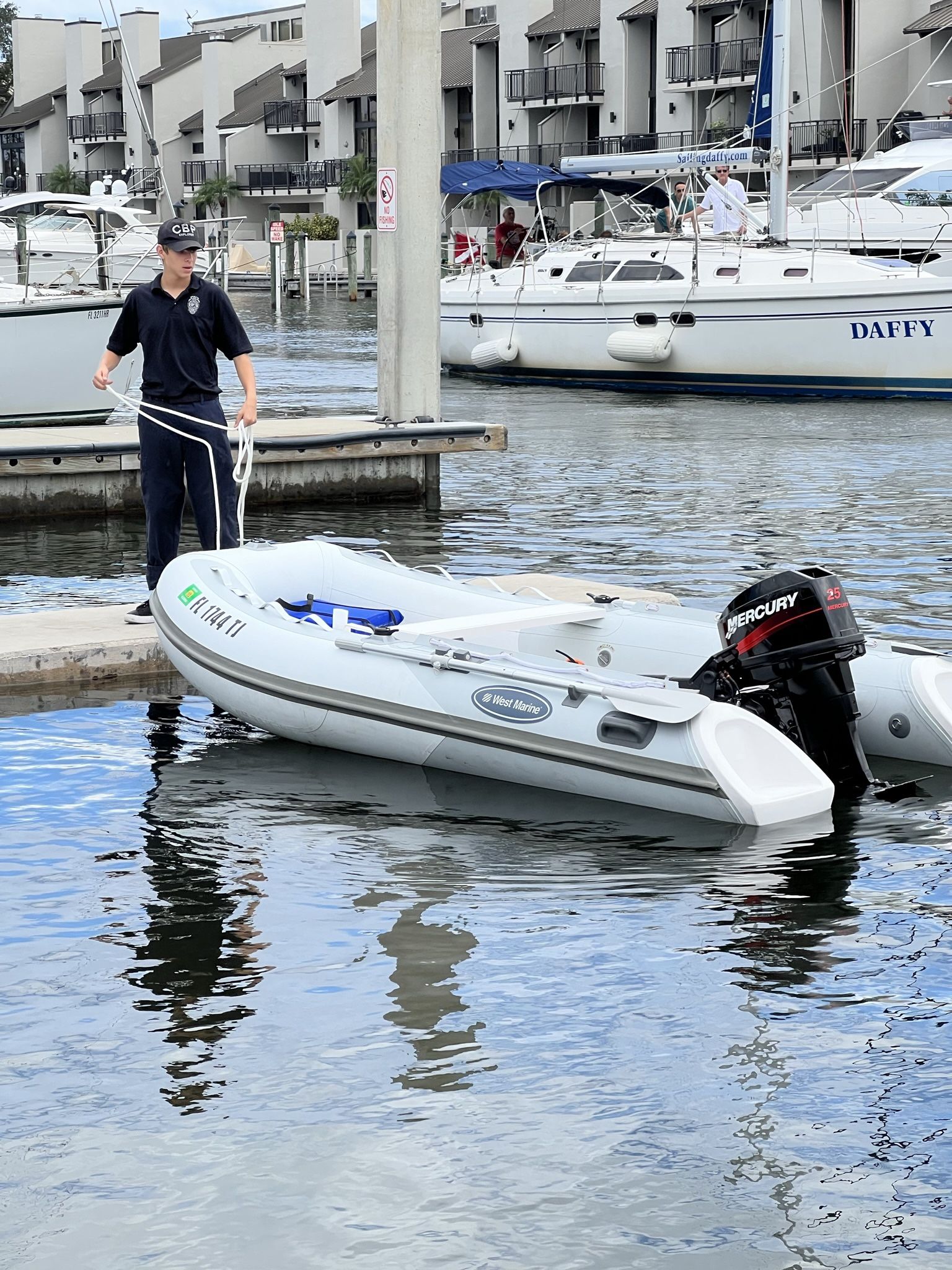 2021 West Marine RIB-330 Hypalon Inflatable 