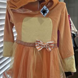 3-4T Bluey Costume/Dress 