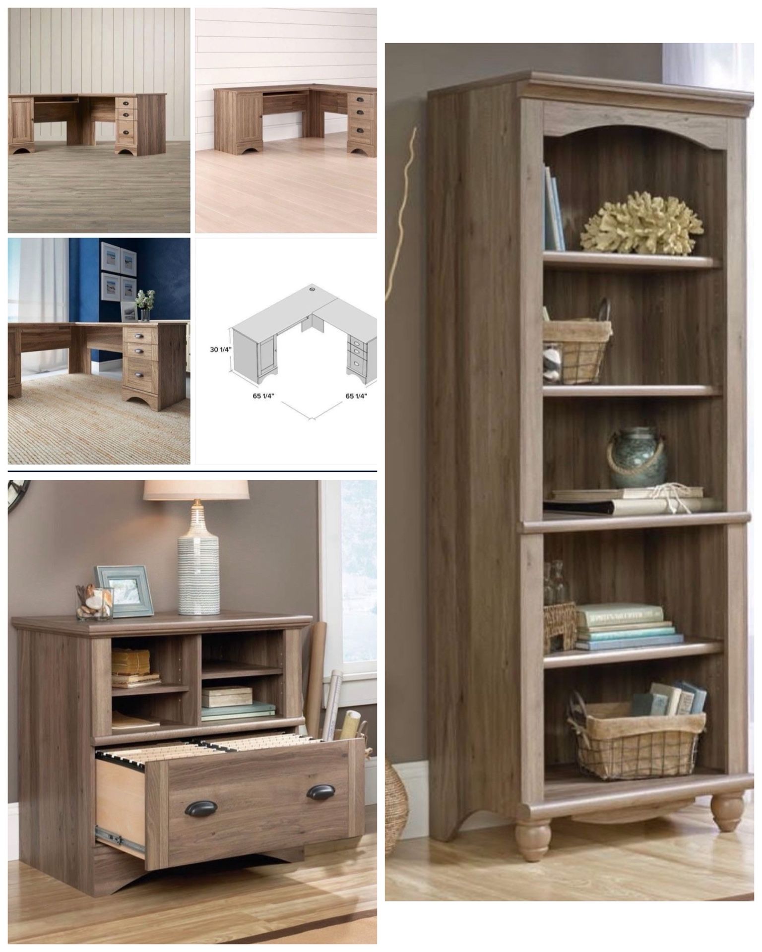 3 Piece Office Furniture Set