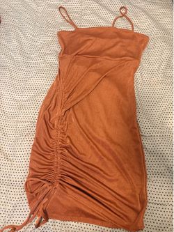 Brown medium dress