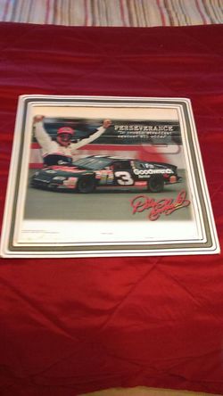 Dale Earnhardt Sr. (Autographed) Daytona 500 Victory Picture