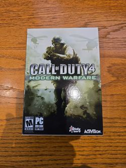 Call of Duty 4 Modem Warfare PC 2007 - NEW Factory Sealed
