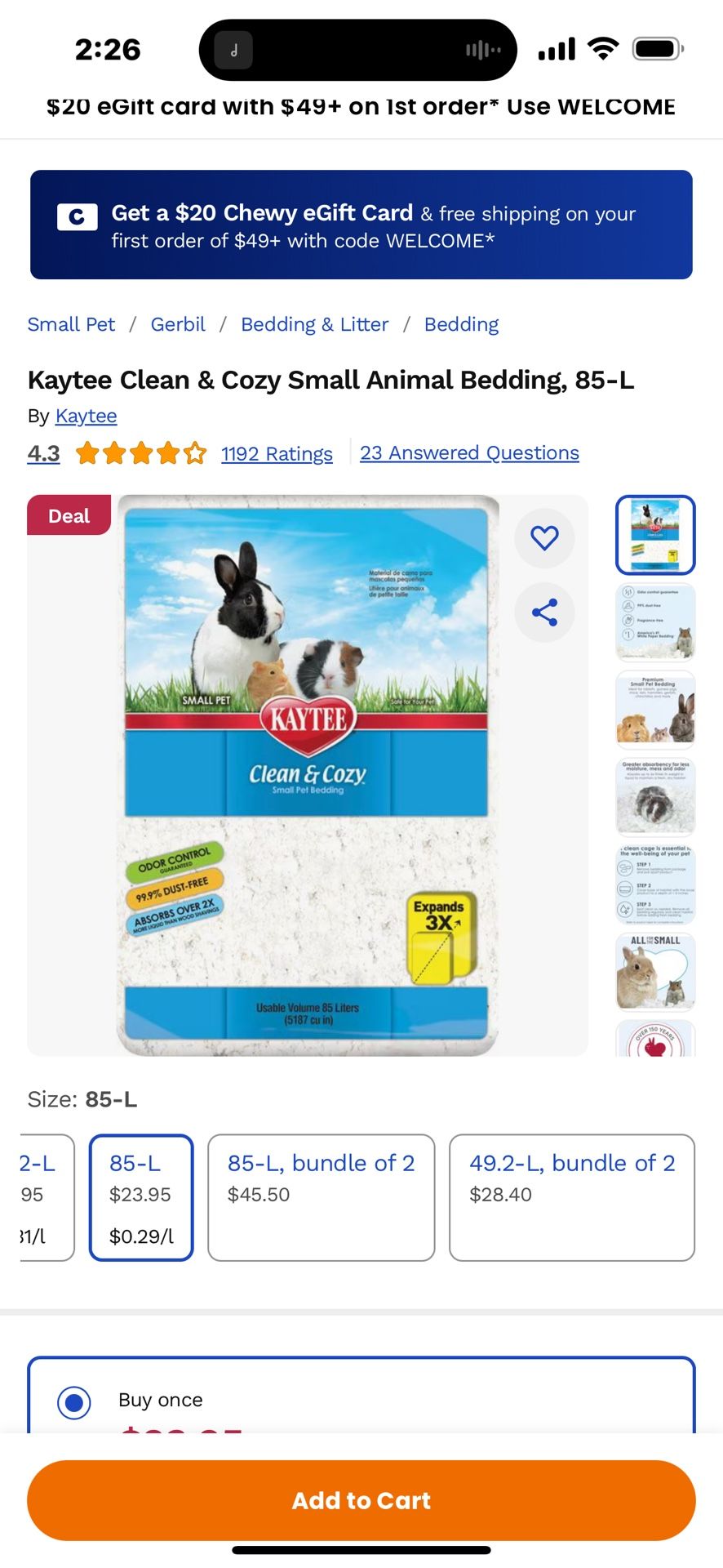 Animal Cage Bedding