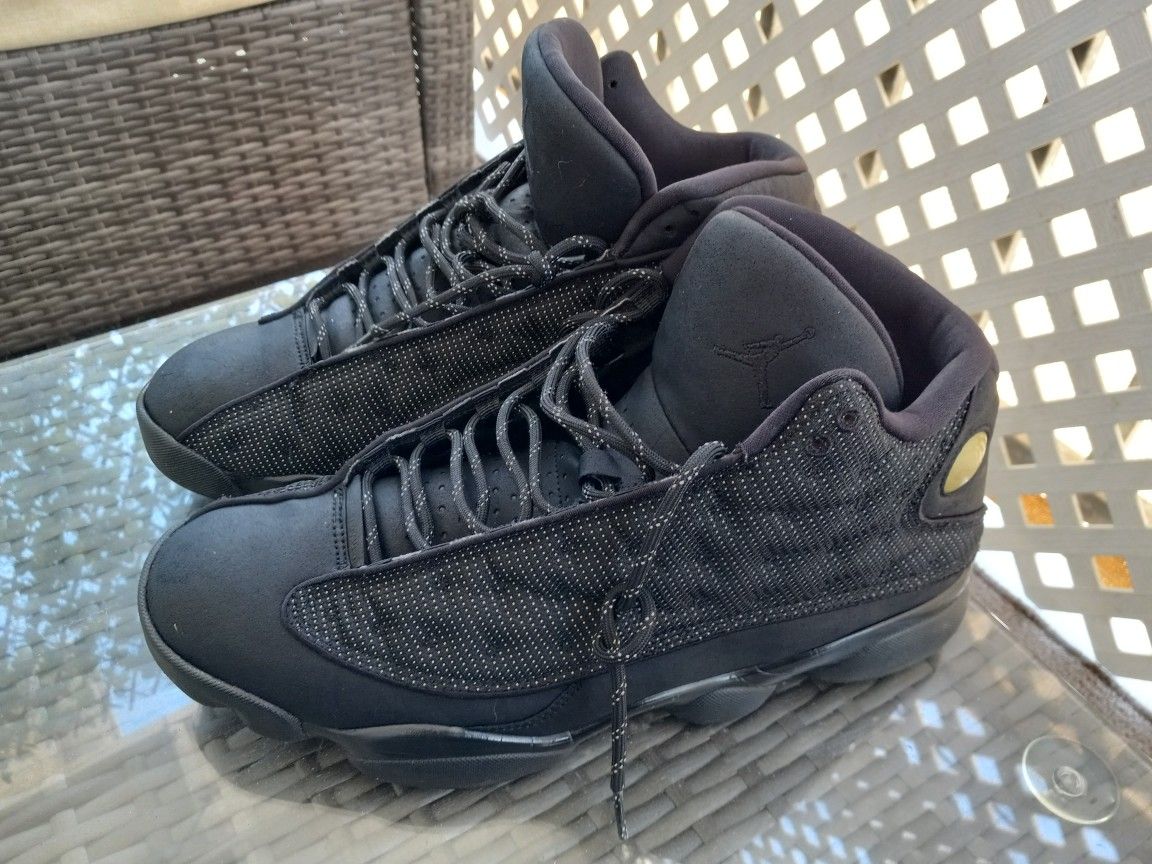 Jordan Black Cat 13, Size 13