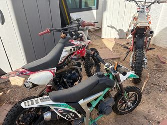 50 CC pit bike Acepower Green