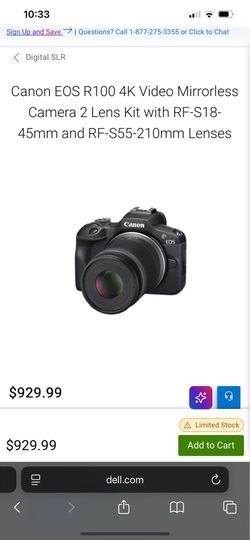 R100 canon camera