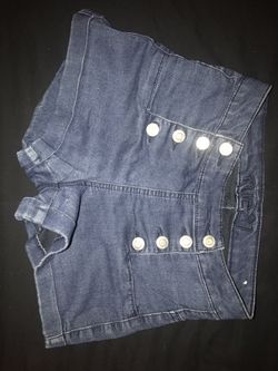 High waist shorts