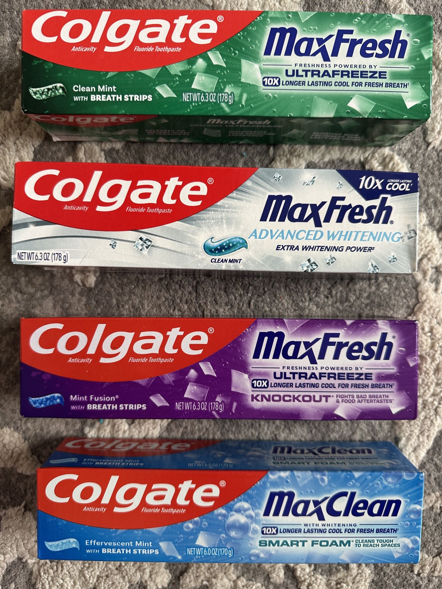 Colgate Max fresh 6.3 Oz