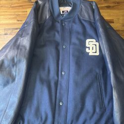 Vintage San Diego Padres Varsity Jacket Men’s Size Large