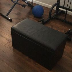 Dark Brown bench chest