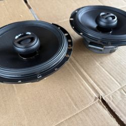 Alpine S-S65 S-Series 6.5 Inch 2-Way Coaxial Speakers Handles up to 80 watts RMS