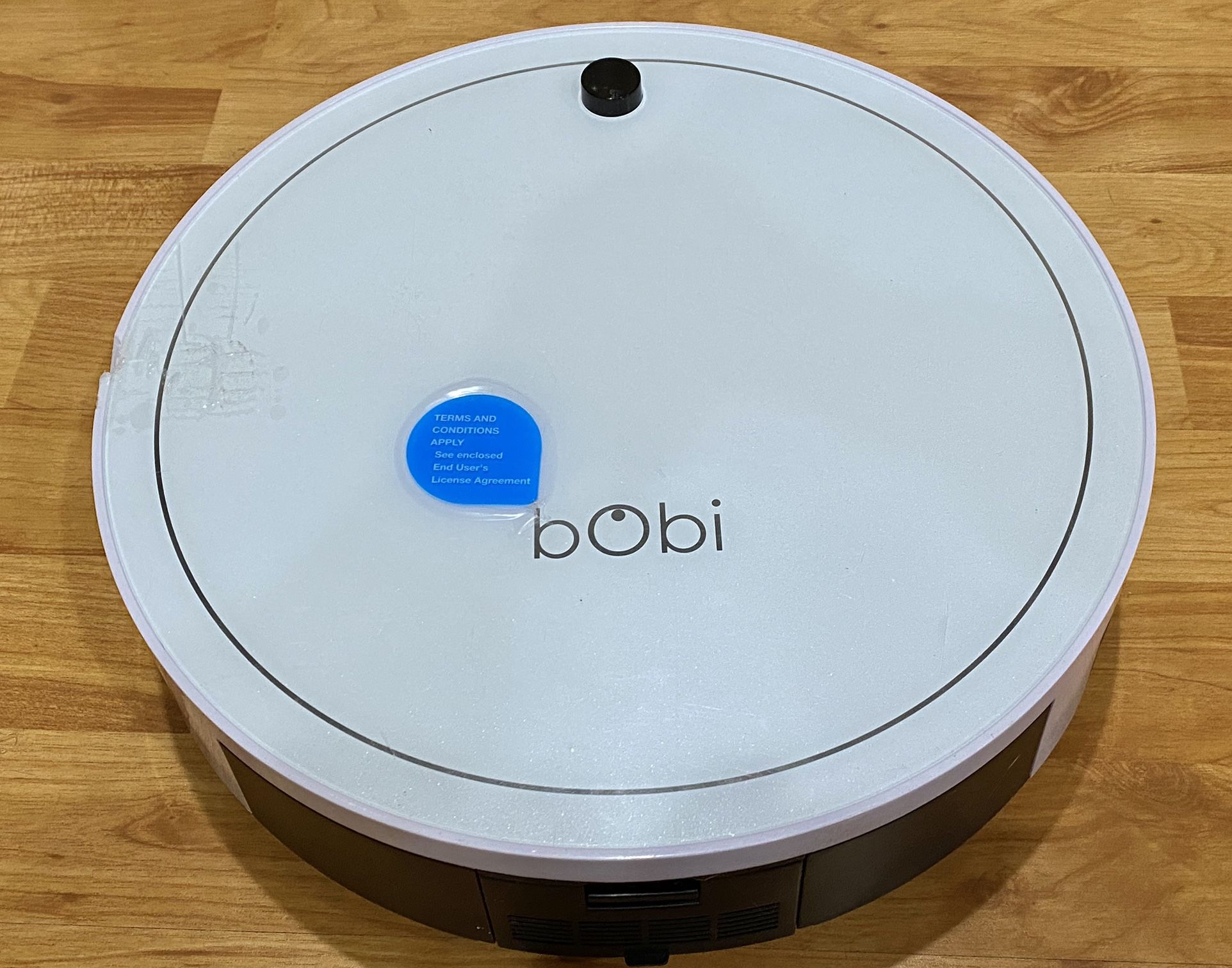 Bobi robotic Vacuum Mop White