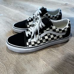 Vans Checkered Shoes 10 M 8.5 W