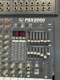 EV PSX2000 Powered Mixer