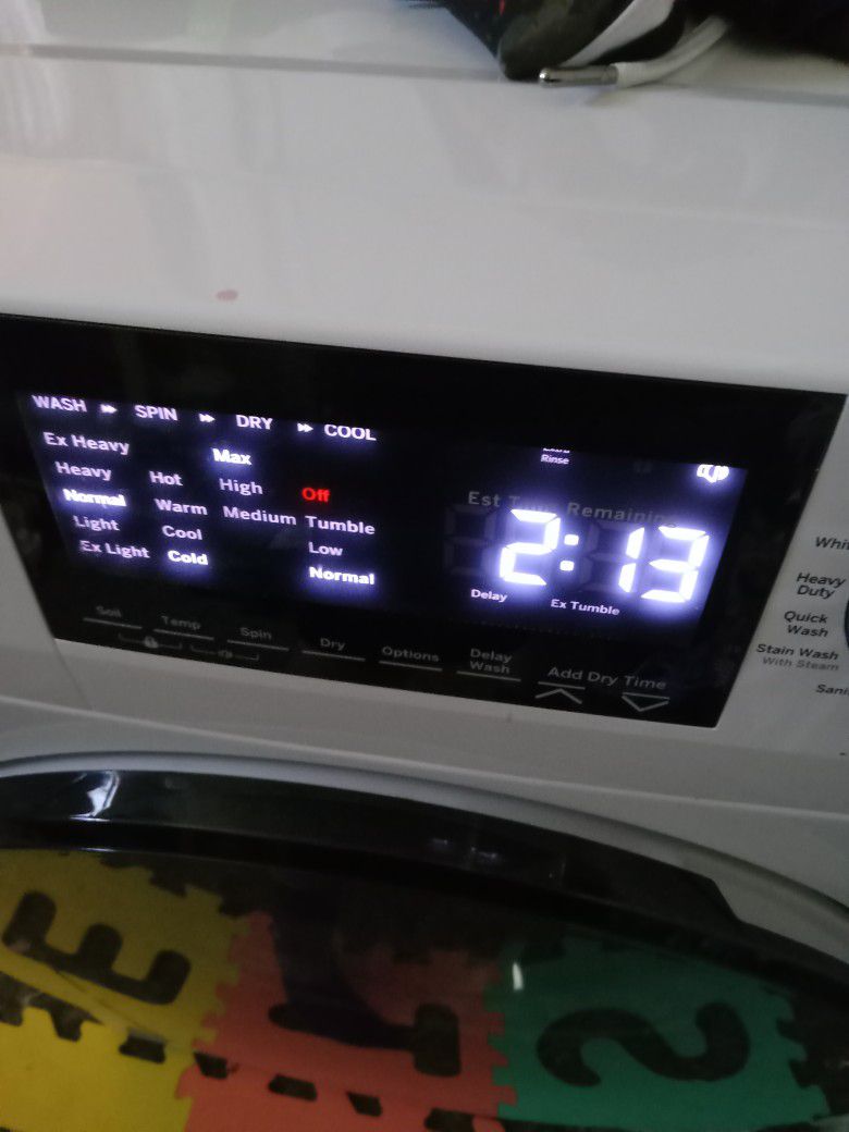 2 In 1 Washer Steam Dryer System