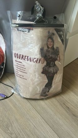 Girls Werewolf Costume