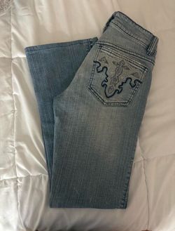 LowRise Bootcut Wax Jeans