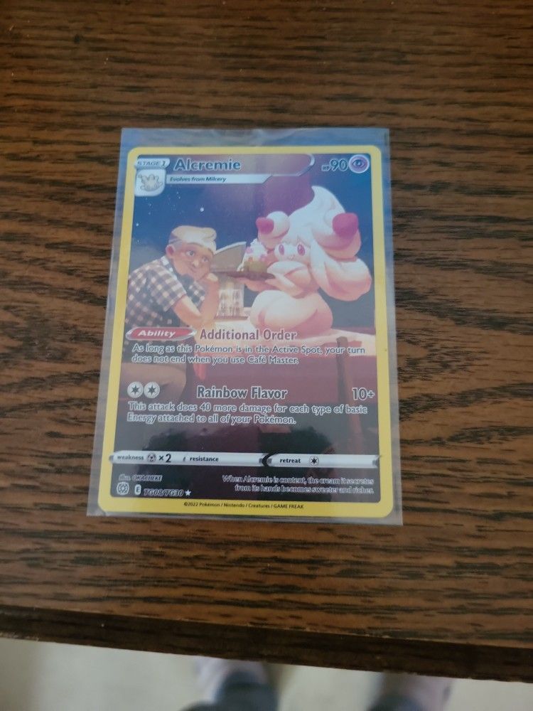 Pokémon Alcreamie Trainer Gallery Brilliant Stars 