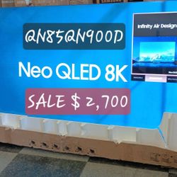 SAMSUNG 85"INCH NEO QLED 8K Q900D 