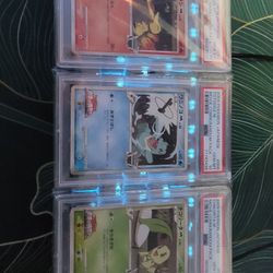 2009 Pokémon the Movie Starters PSA 10 Set