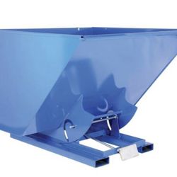 One Cubic Yard Self Dump Trash Box