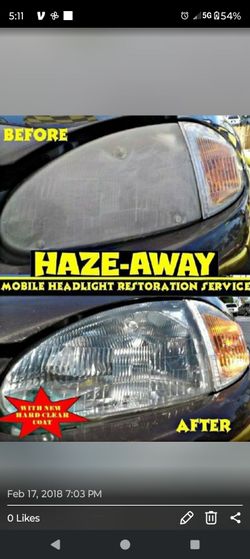HEADLIGHT RESTORATION FOR MOM
