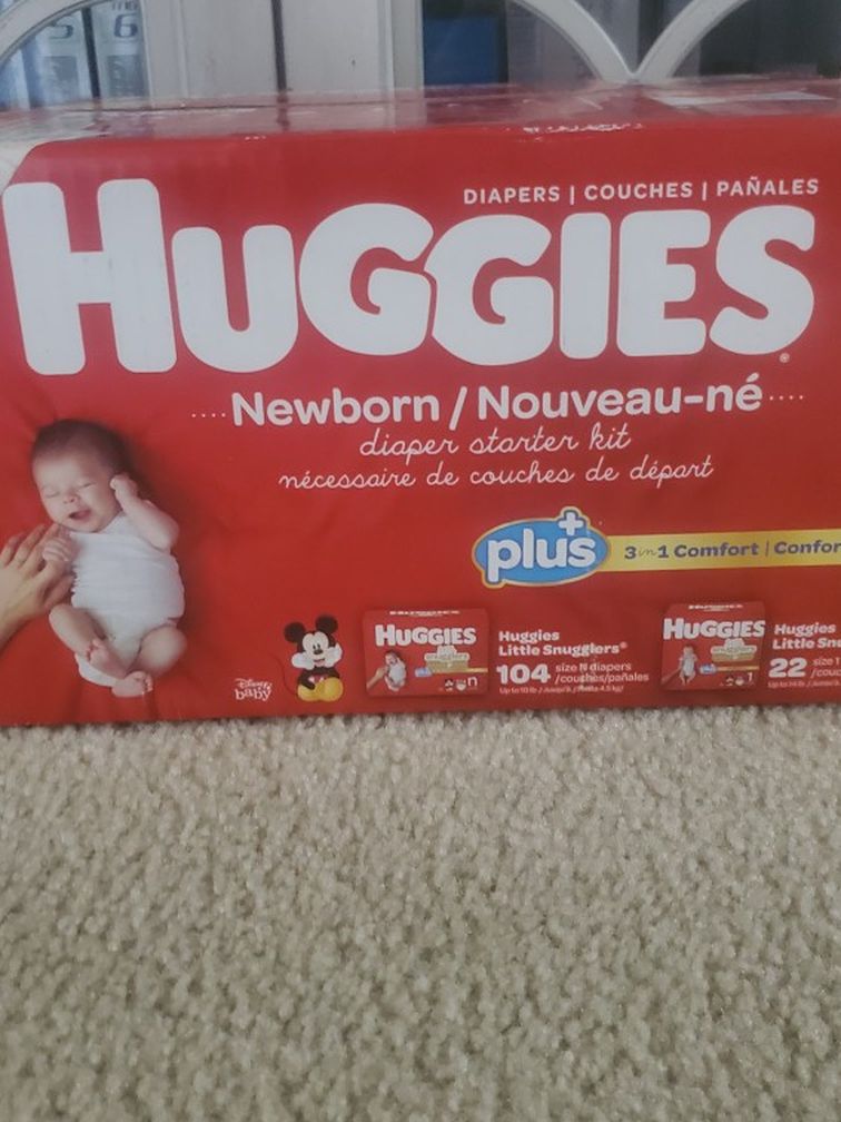 Diapers Size NEWBORN