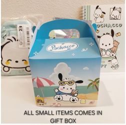 Pochacco Stationery Bundle Set Stickers Mini Sling Bag Pens Notebook More