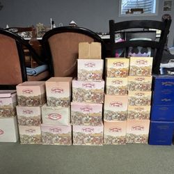 David Winters Christmas Village Cottages Large Collection 30+ Unused