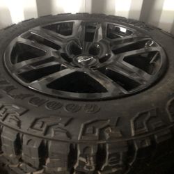 Chevy Trail Boss OEM 20” Wheels And Tires X 4 