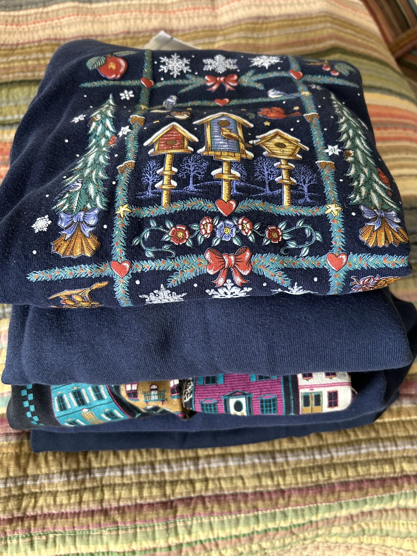 5 Embroidered Sweatshirts