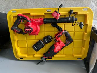 Craftsman V20 Cordless Blower & Reciprocating Saw Kit w/ Battery & Charger