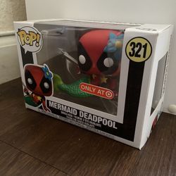 Funko pop mermaid deadpool sale