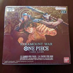 One piece OP02 Paramount War Booster Box