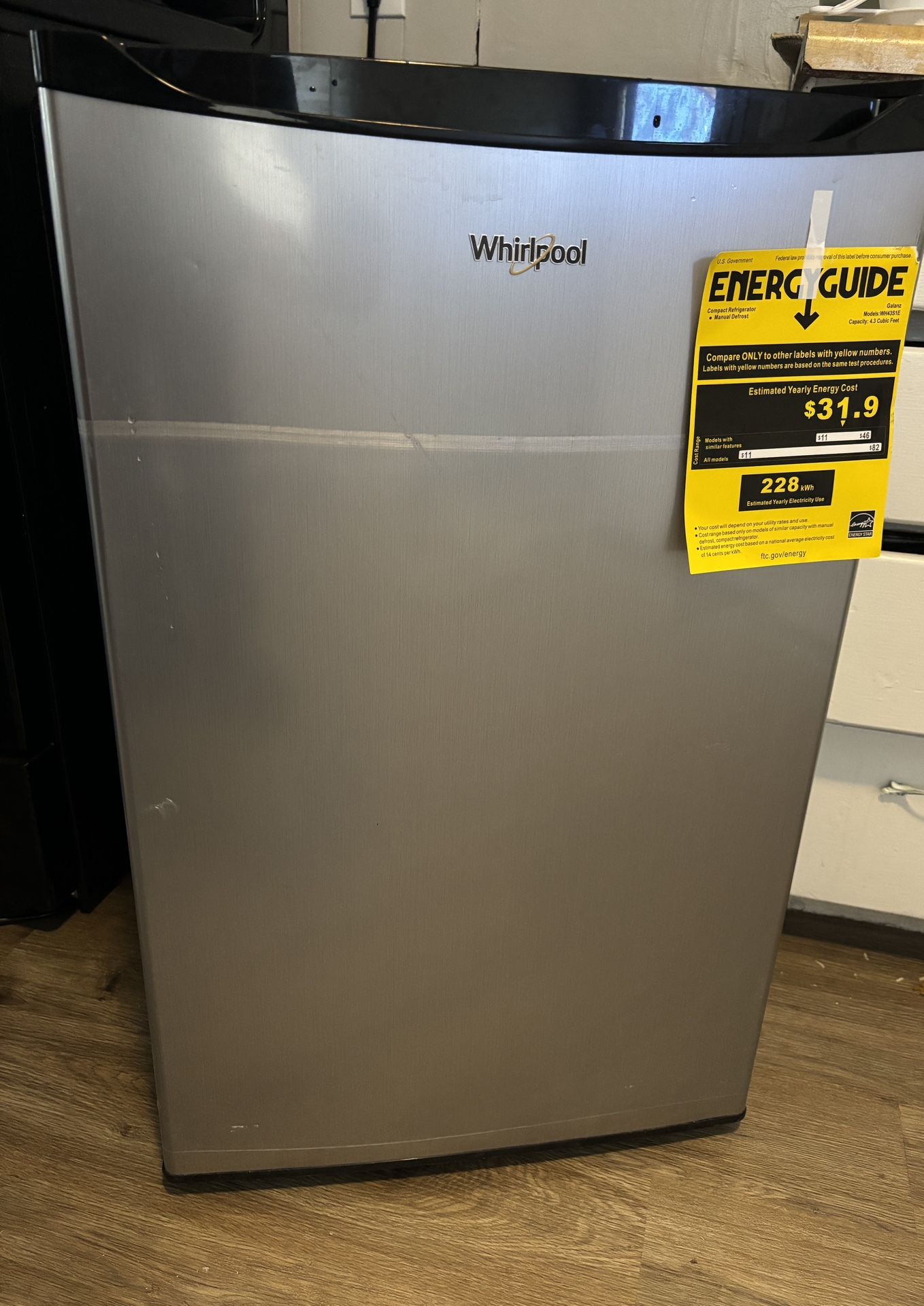 New Whirlpool Mini Fridge
