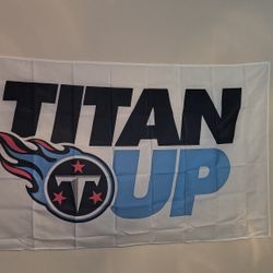 Brand New TN Titans GAMEDAY Flag. Only Given To PSL Ticket Holders
