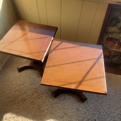 MCM Mid-century Modern End Tables Mersman 8722