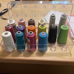 Serger Thread And Case