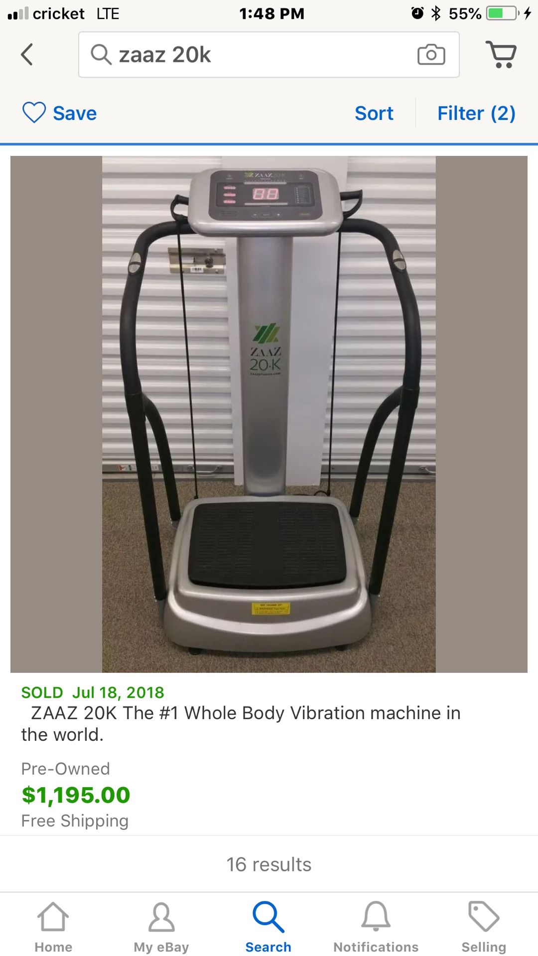 Zaaz 20K Step walker whole body vibration