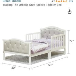 Girls Toddler Bed - $200