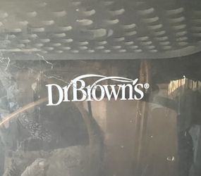 DR. Brown baby wash and dry bottles