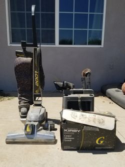 Kirby Gsix Vacuum w/ Attachments & Shampoo System 