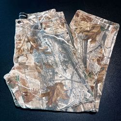Realtree camo cotton pants streetwear y2k Size 38x32