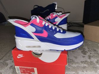 Nike Air Max 90 Flyease Deep Royal Blue Hyper Pink