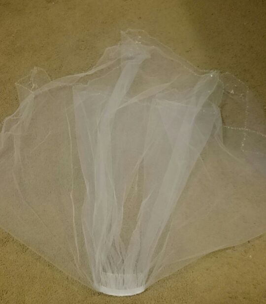 Two Tier Handkerchief Wedding Veil